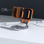 3-in-1 Magnetic Wireless Charging Station