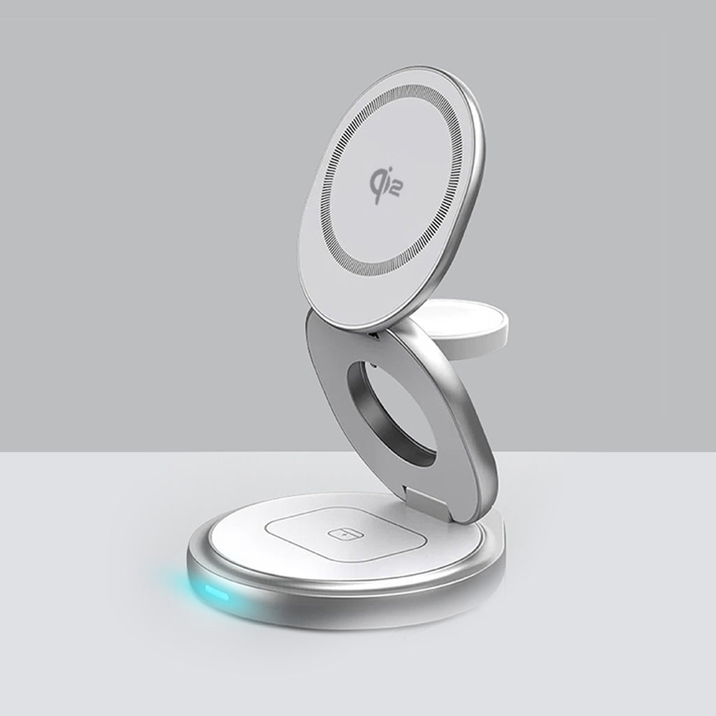 3-in-1 Magnetic Wireless Charging Station