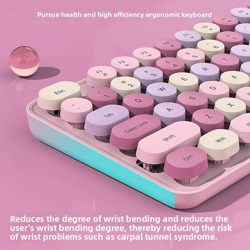 Wireless Keyboard Mouse Set