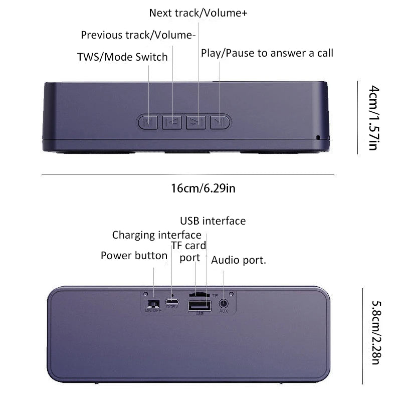 Wireless Creative Bluetooth Smart Speaker