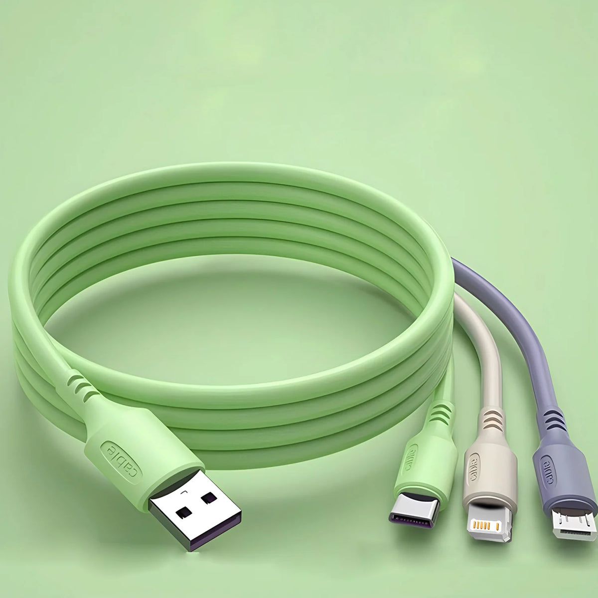 3 In 1 Fast Charging Cable