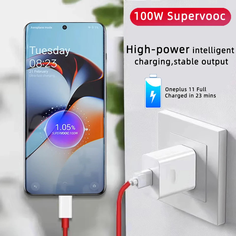 Original  Supervooc 100W Fast Charge