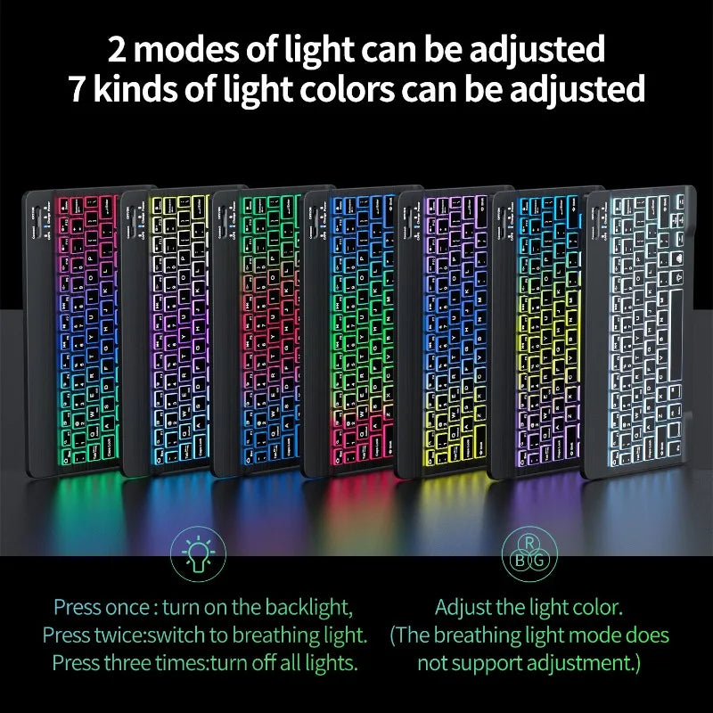 10-inch Bluetooth wireless keyboard