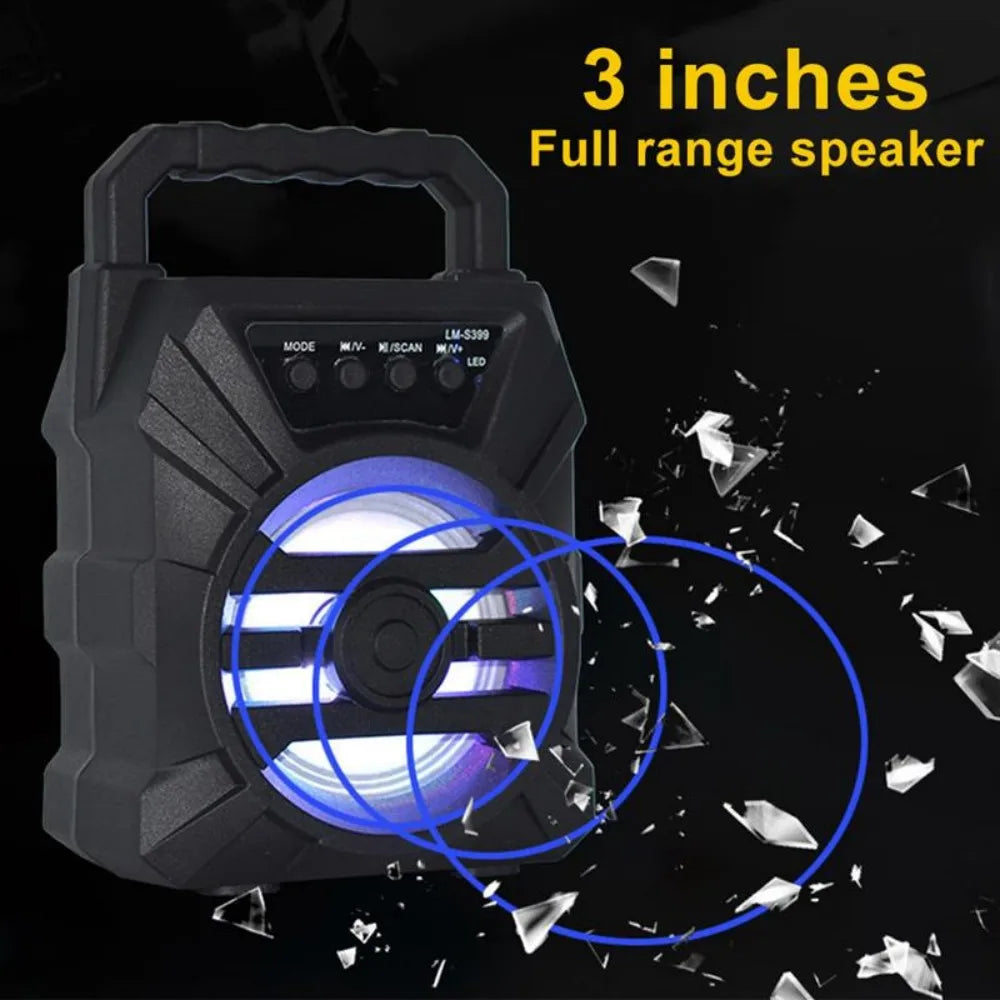 Wireless Bluetooth Speaker with LED