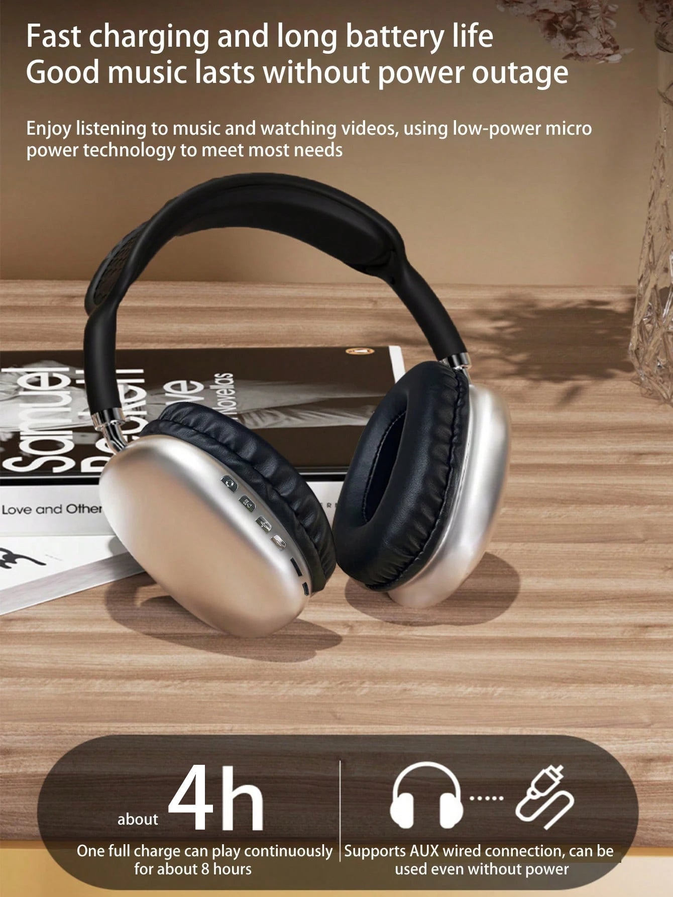 Headset Bluetooth headphones