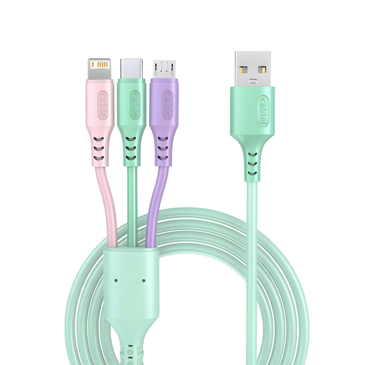 3 In 1 Fast Charging Cable