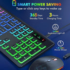 Wireless Keyboard and Mouse Combo