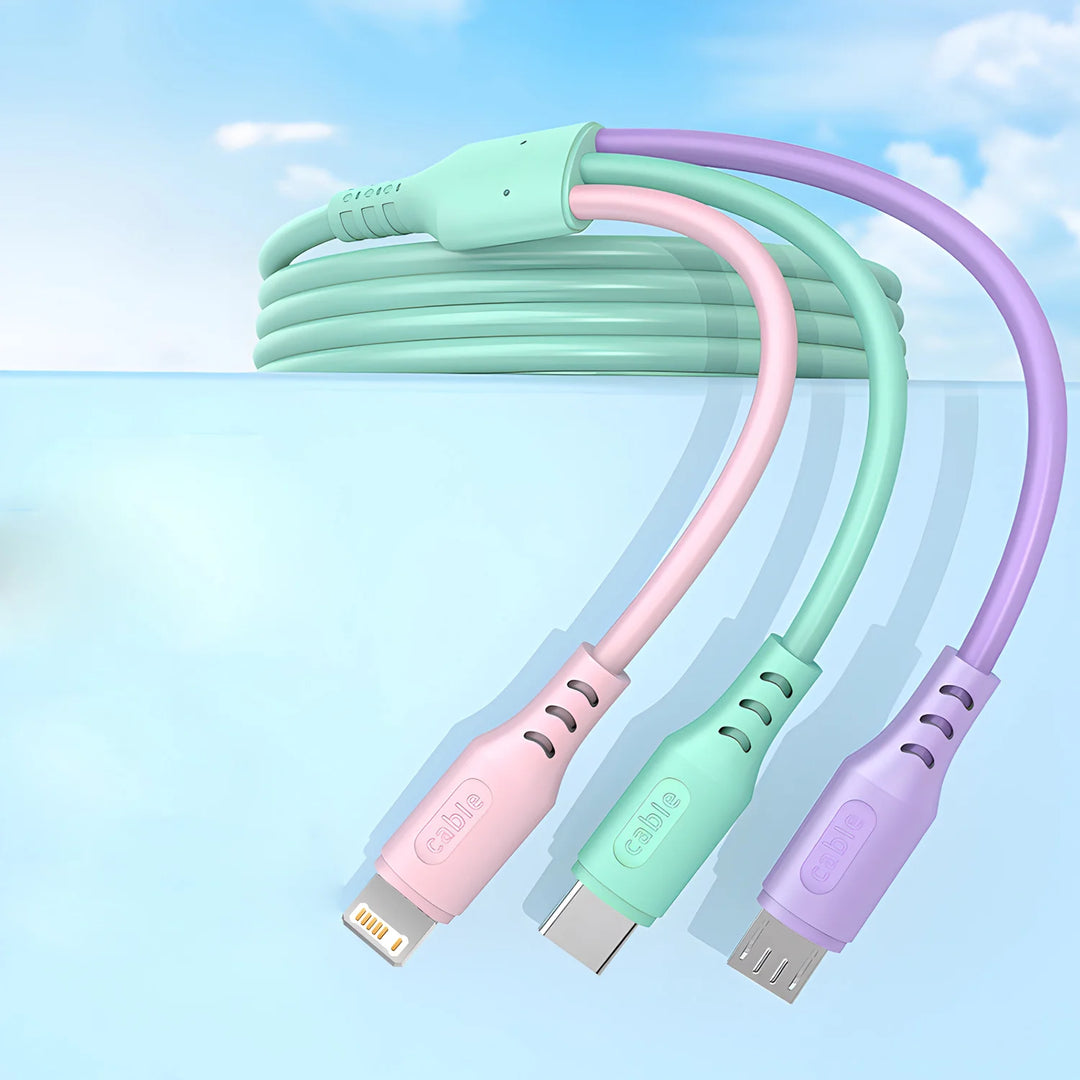 3 In 1 Fast Charging Cable