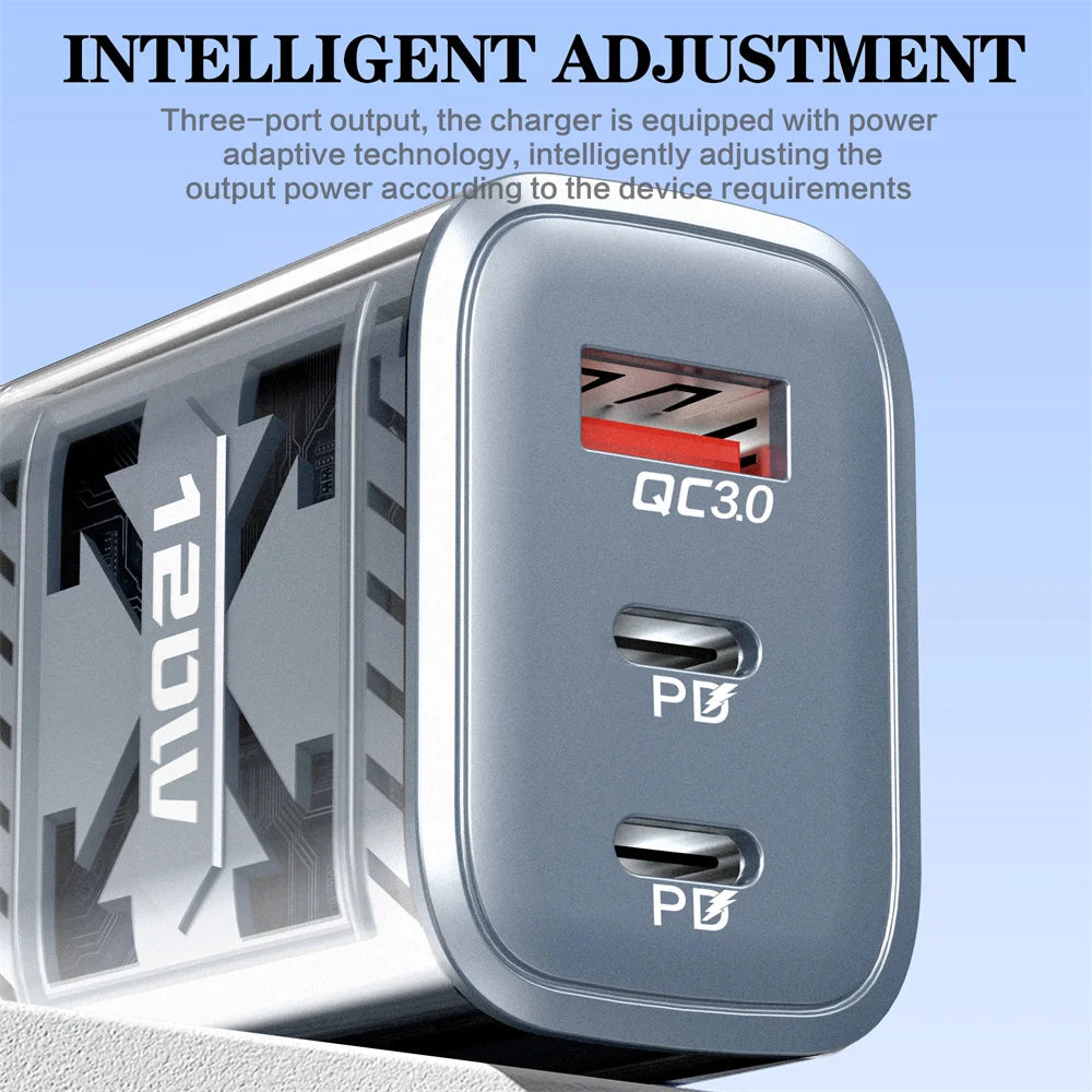 120W Fast Smart Charger