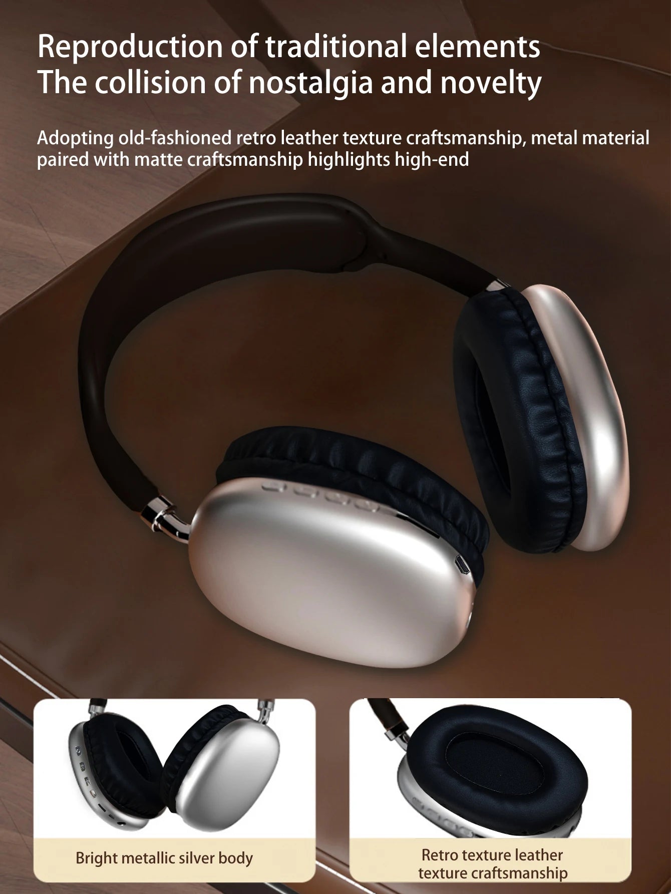 Headset Bluetooth headphones
