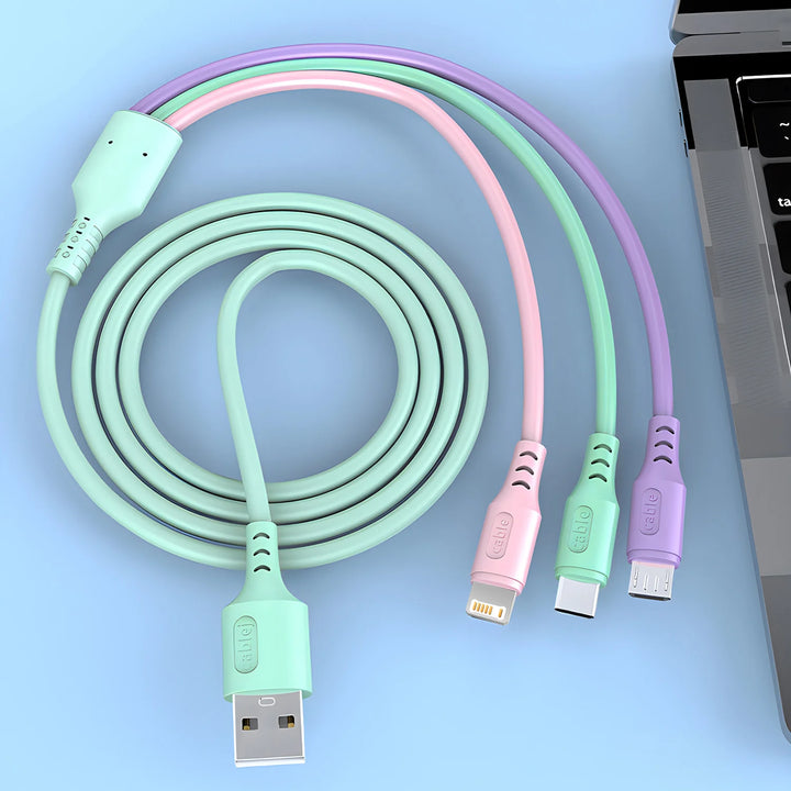3 In 1 Fast Charging Cable
