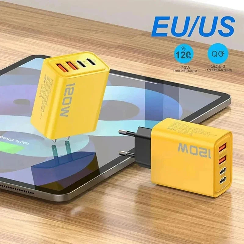 4 Port USB C PD Charger