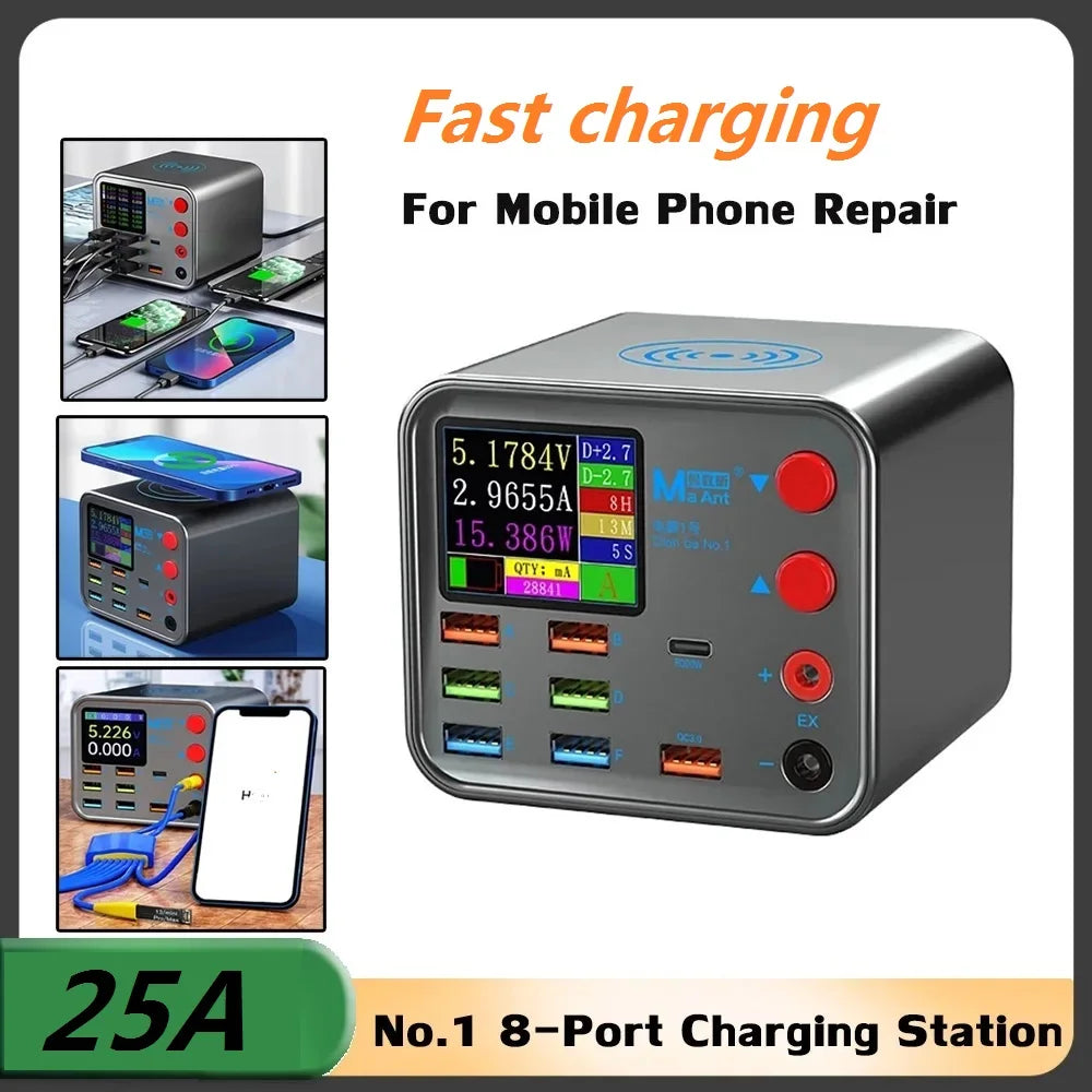 8 Port USB PD Fast Charging