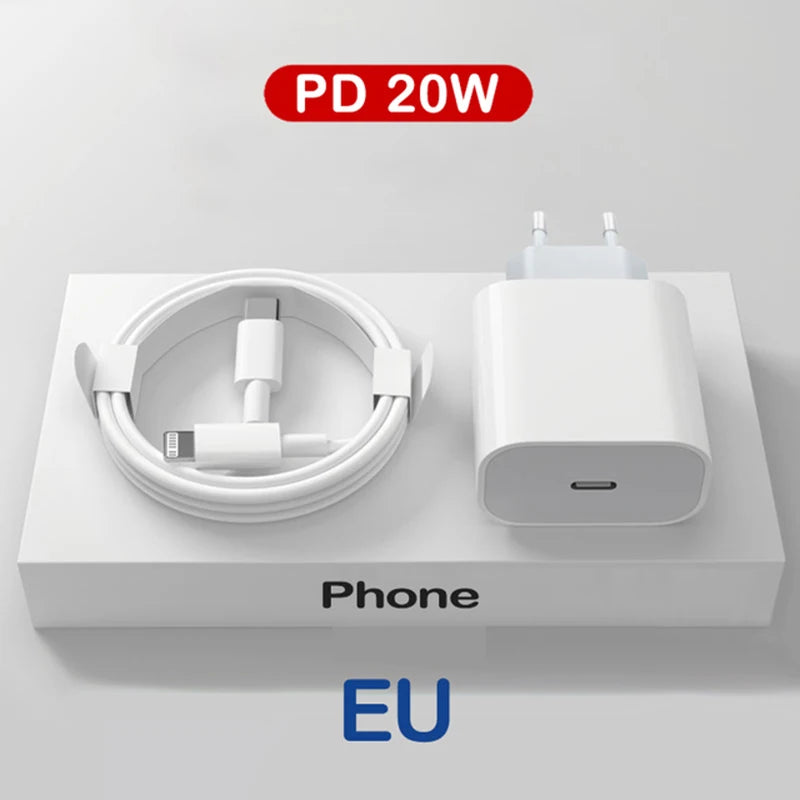 PD Charger 20W Fast Charging
