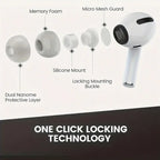 Wireless headphones with noise cancellation