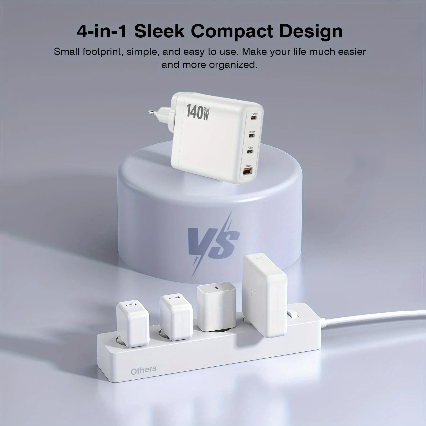 140W Fast Charger Station for Cellphones