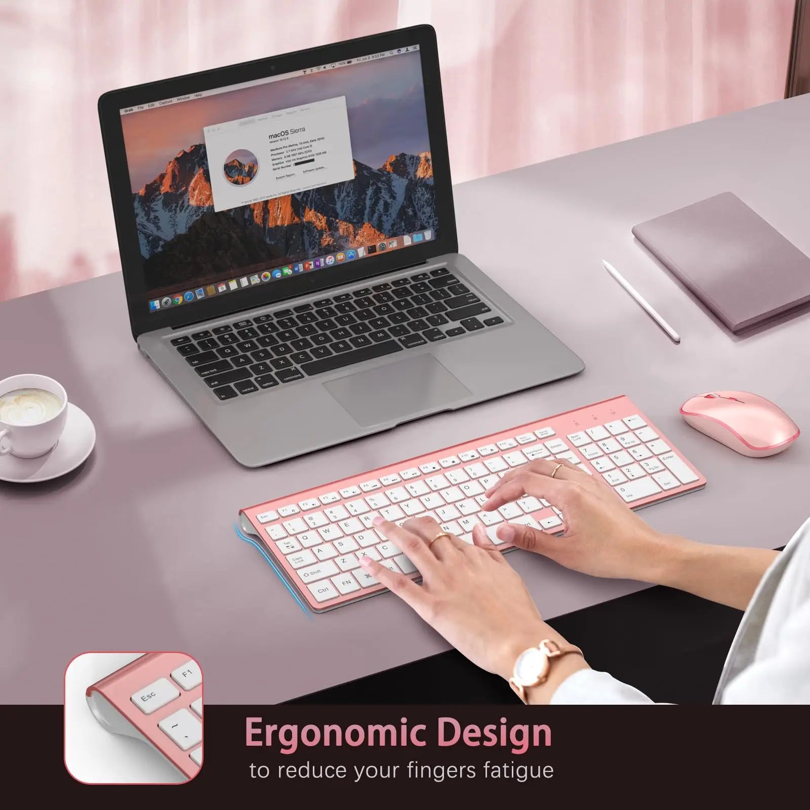 Wireless Keyboard and Mouse,2.4G