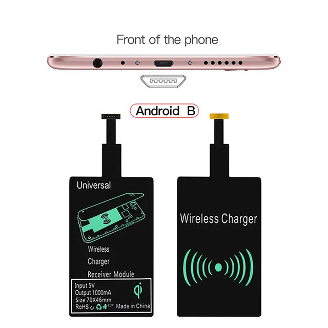 Wireless Charger Receiver Support