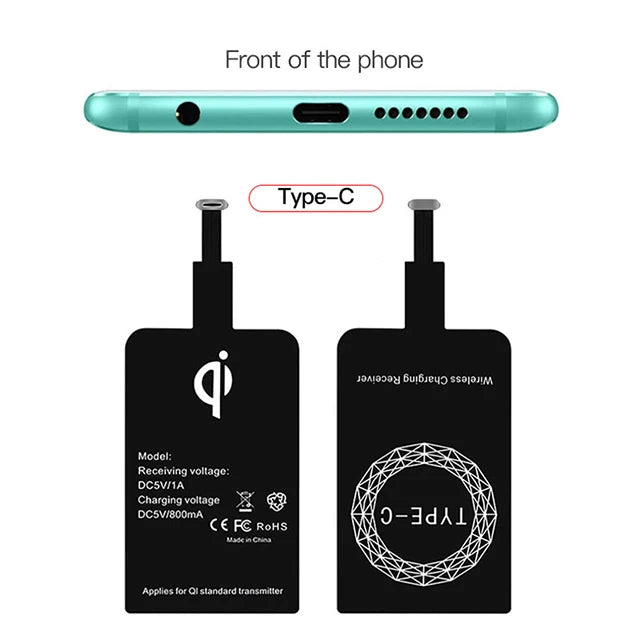 Wireless Charger Receiver Support