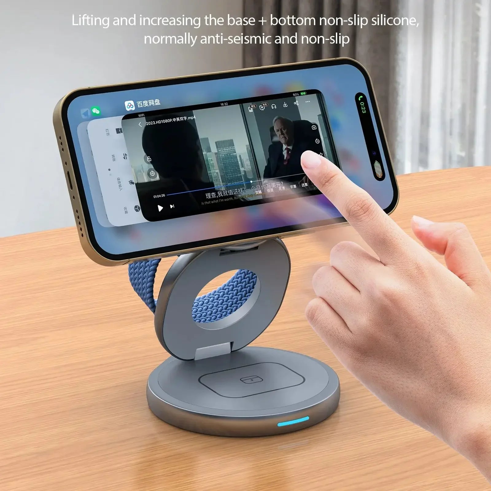 3-in-1 Magnetic Wireless Charging Station