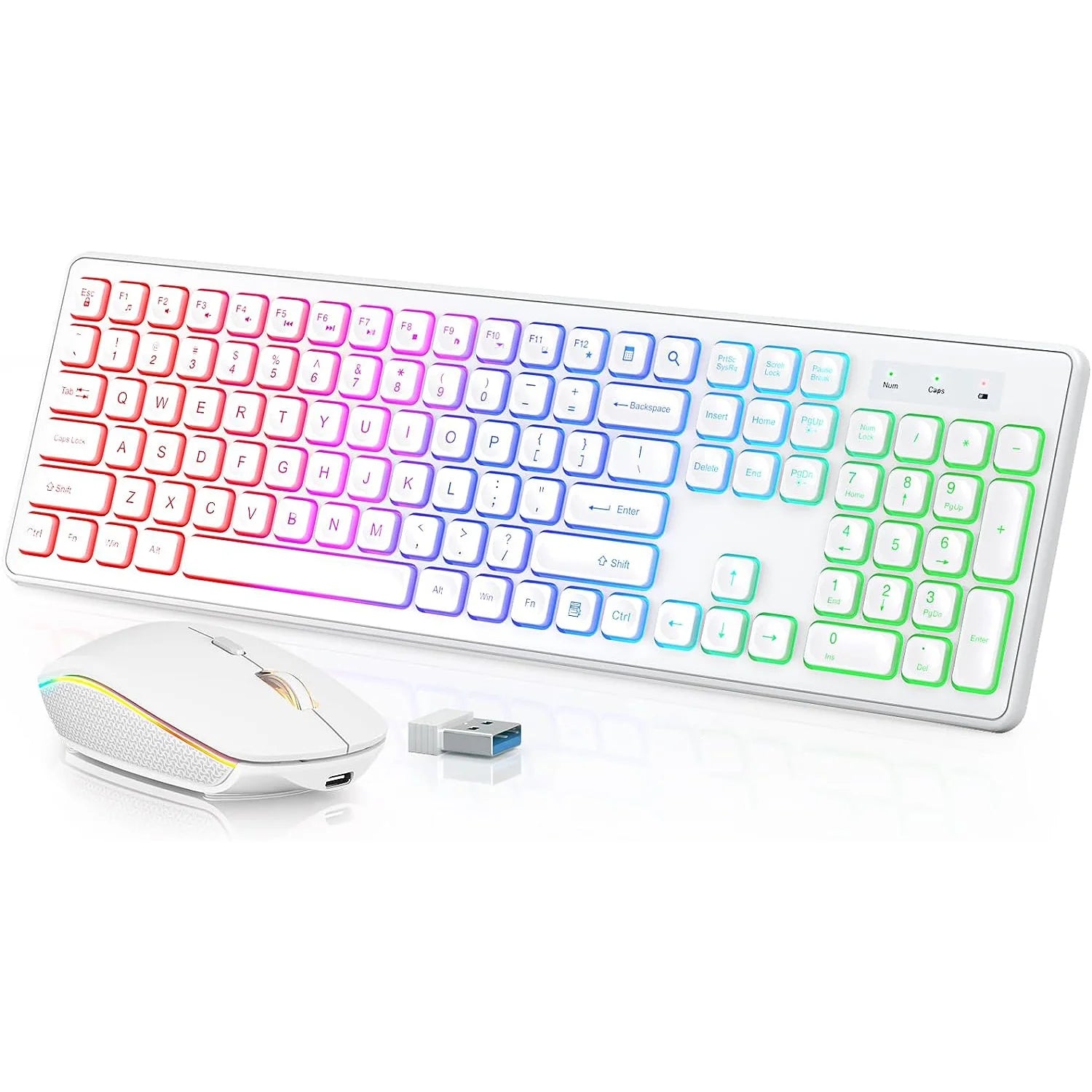 Wireless Keyboard and Mouse Combo
