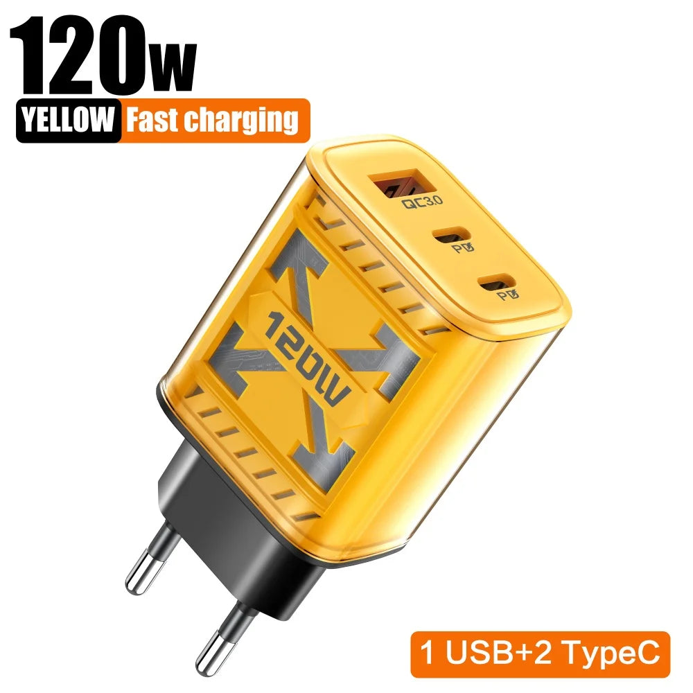 120W Fast Smart Charger