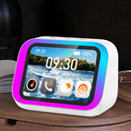 Smart Speaker Alarm Clock Portable BT Speaker
