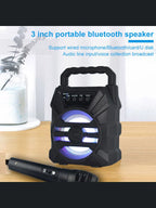 Wireless Bluetooth Speaker with LED