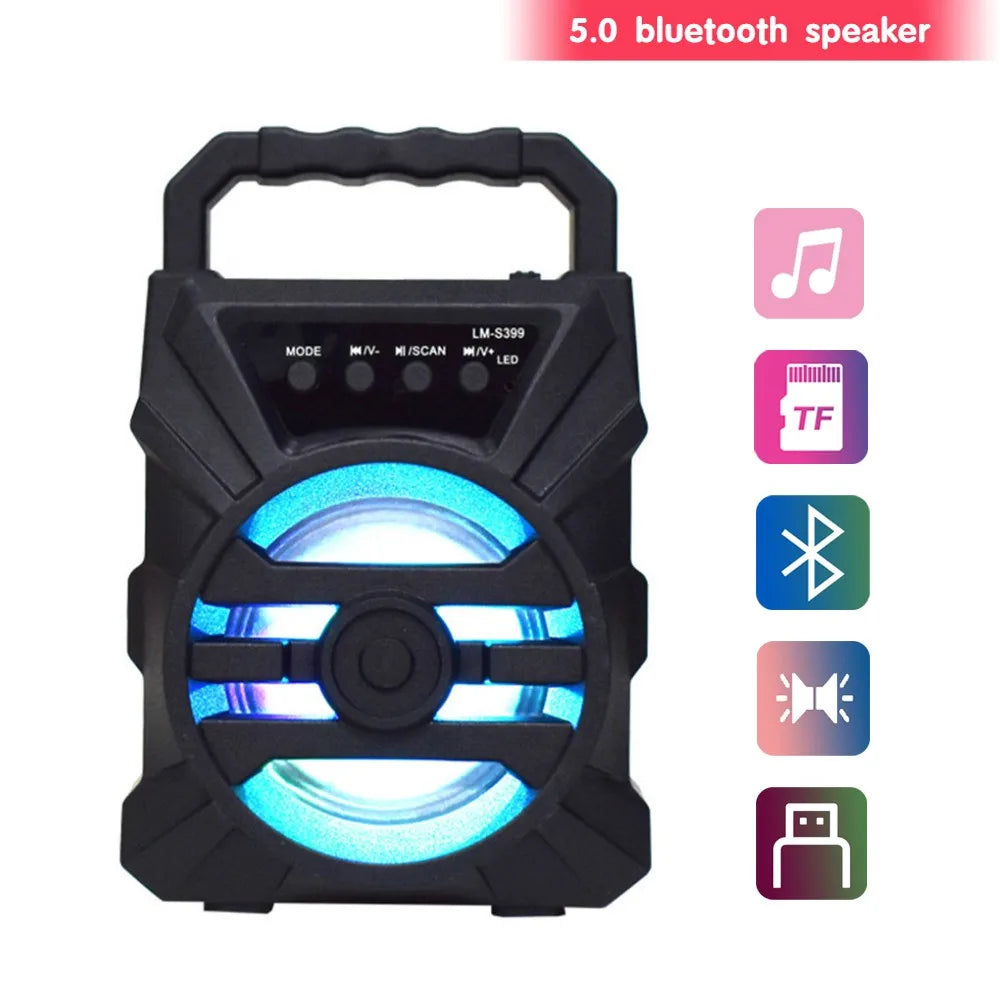 Wireless Bluetooth Speaker with LED