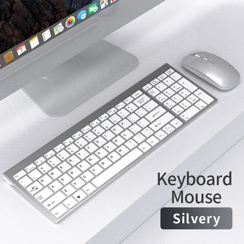 Wireless Keyboard Mouse Bluetooth 5.0