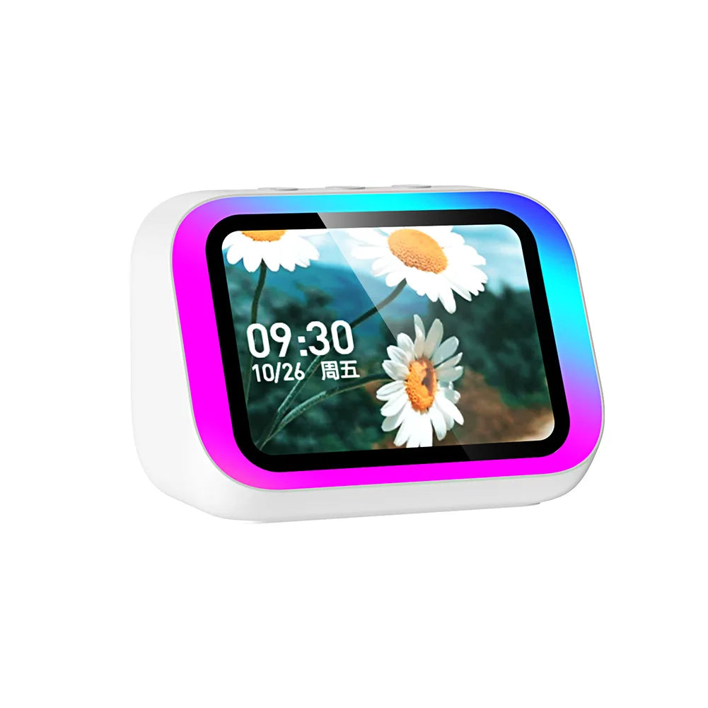 Smart Speaker Alarm Clock Portable BT Speaker