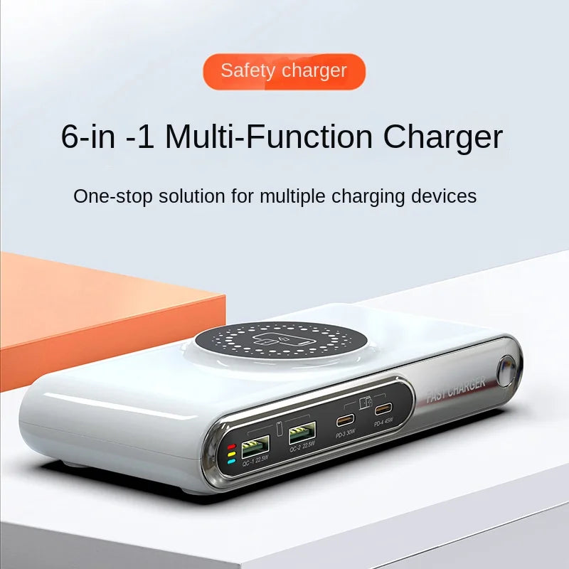 Fast Charging 6-in-1 Multi-Function Charger