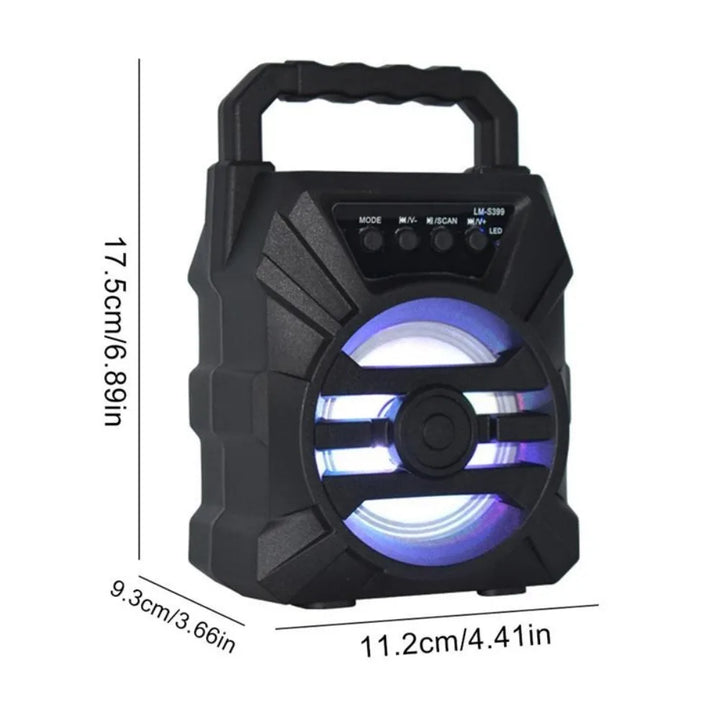 Wireless Bluetooth Speaker with LED