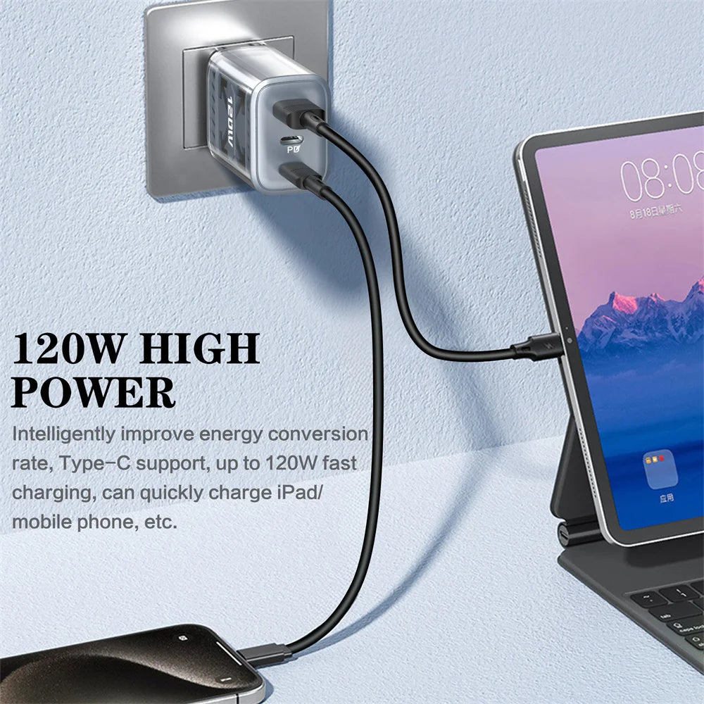 120W Fast Smart Charger