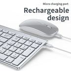 Wireless Keyboard Mouse Bluetooth 5.0