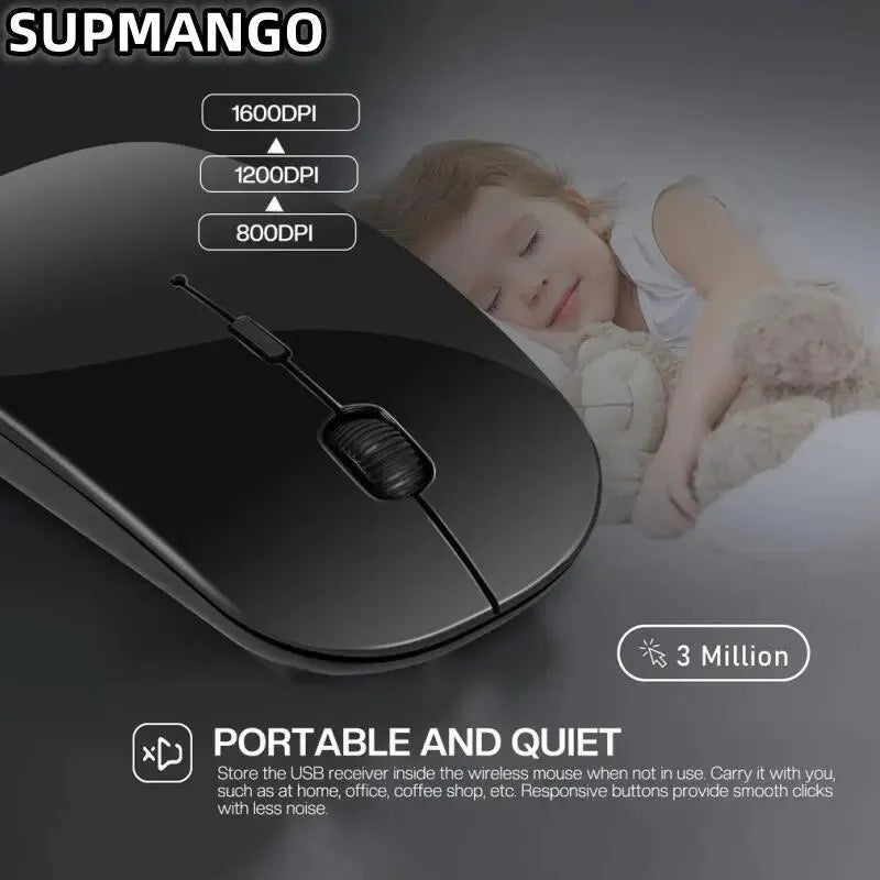 Wireless gaming mouse