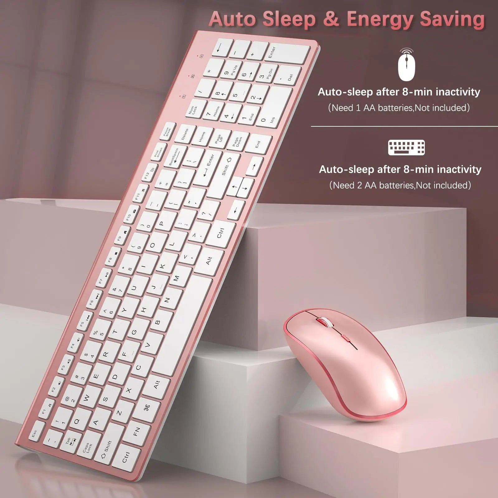 Wireless Keyboard and Mouse,2.4G